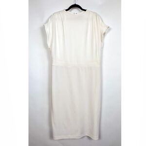 Express Classic Cream Midi Dress